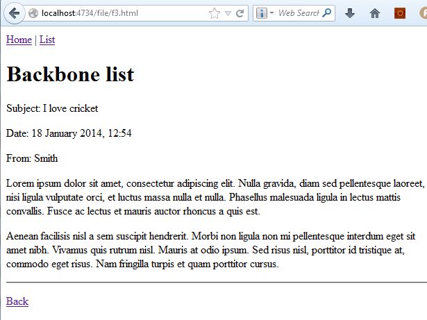 Display related page